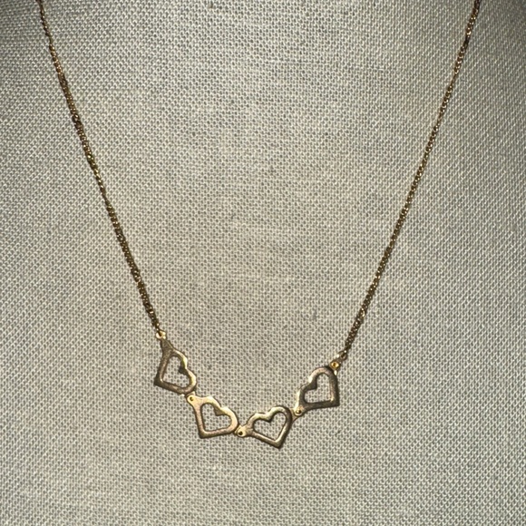 Avon Jewelry - Vintage Avon Gold Plated Heart Necklace